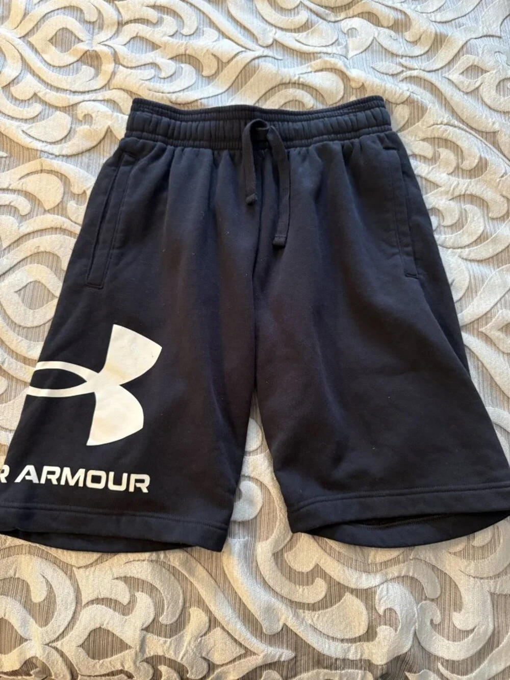 Under Armour Men's Small UA Rival Fleece Logo Shorts 10